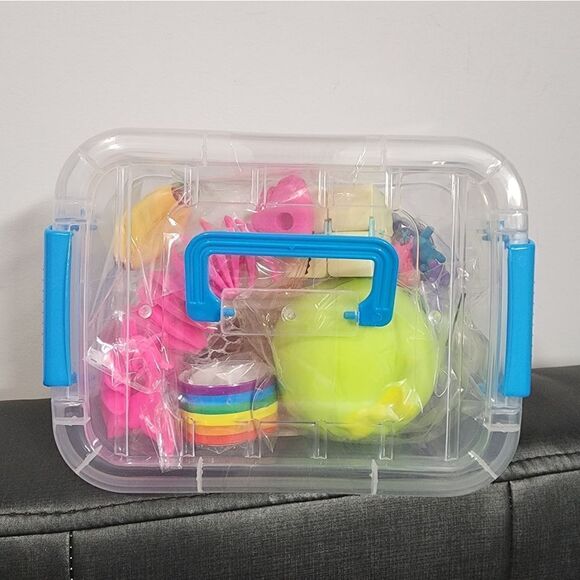 13 Piece Fidget Box, Sensory Toys with Storage Box, ADHD toys, Stress Relief - Picture 8 of 9